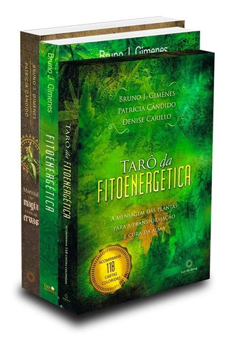 Kit Trilogia Livro Fitoenergética + Tarô Fitoenergética + Ma