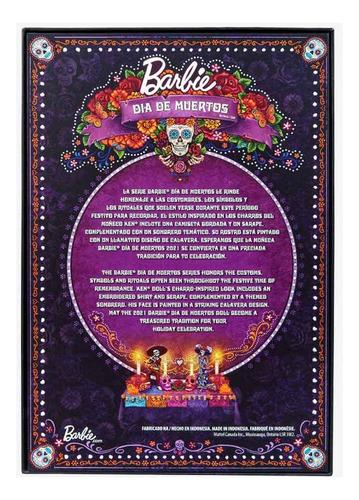 Barbie Día De Los Muertos Signature 2021 (Usado)