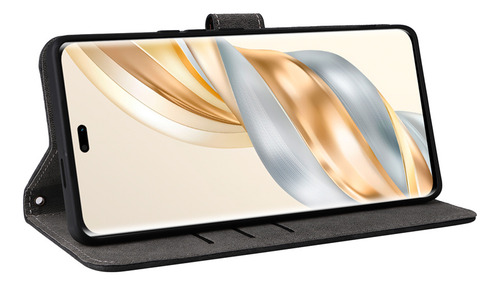 Para Honor Magic 7 Lite 5g Funda Protectora De Cuero De Negocios Funda De Teléfono Magnética Para Honor X9c X9c 5g