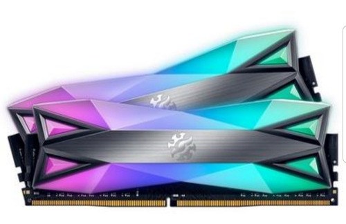 Imagem 1 de 5 de Memórias Ram Spectrix D60g Xpg 3200mhz 2x8gb Rgb Ddr4