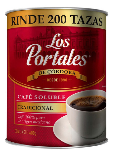 Café Soluble Los Portales de Córdoba 400g