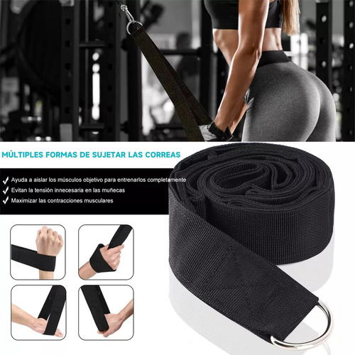 Entrenamiento De Gimnasio Con Pesas De Doble Extensión Para