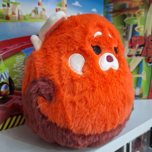 Squishmallows Peluche Disney Red Panda Mei 20cm - Original Red Panda Mei