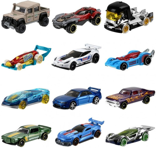 Mattel Hot Wheels Con72 Carritos Rcc22-121