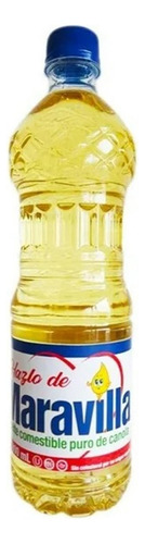 4 Pzas Aceite Maravilla Puro De Canola 800 Ml