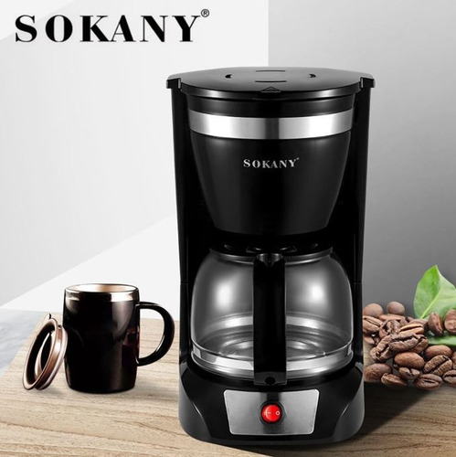Cafetera Sokany De 5 Tazas Cm-102
