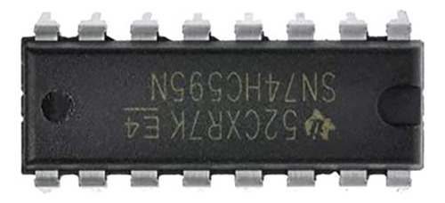 40 Unidades Ic 74hc595 74hc595n Sn74hc595n Dip-16 Logic-shif