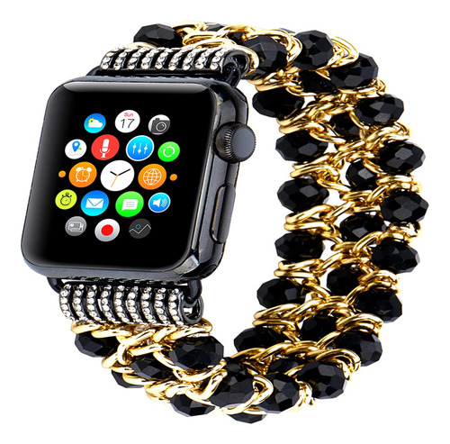 Pulsera De Banda De Reloj De Cristal De Moda Compatible