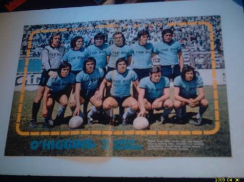 O'higgins 1976 De Nuevo En Primera - Poster Revista Estadio