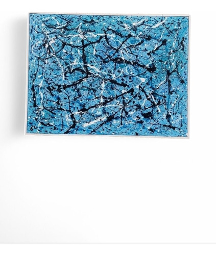 Cuadro Abstracto Moderno A Mano. Original