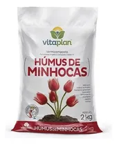 Comprar Fertilizante Vermicomposto Húmus De Minhoca Vitaplan 2kg