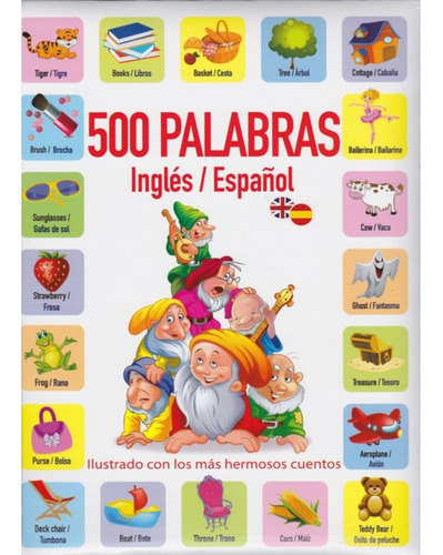 Diccionario Español - Inglés 500  Palabras. Editorial Asturi