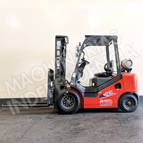 Imagen 5 de 11 de Autoelevador Heli 2500 Kg Nafta Gas Cpqyd25 Nissan 0 Km