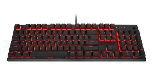 Corsair Teclado K60 Mecanico Cherry Red Viola Black