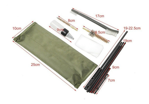Kit De Limpieza Para Pistola O Rifle