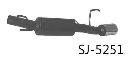 Escape Junior Ford Ka 1.0-1.6 10-14 Original Tubosil