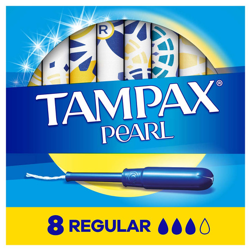 Tampones Tampax Pearl Regular 8 Unidades