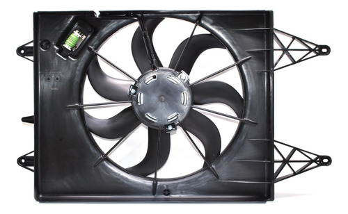 Motoventilador Volkswagen Saveiro L4 1.6l 2012 3pin Con A/ac