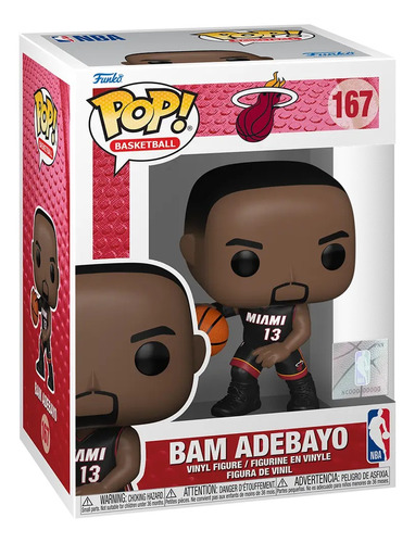 Funko Pop! NBA Miami Heat - Ban Adebayo #167
