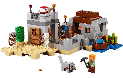 Lego Minecraft El Desierto Avanzado 21121