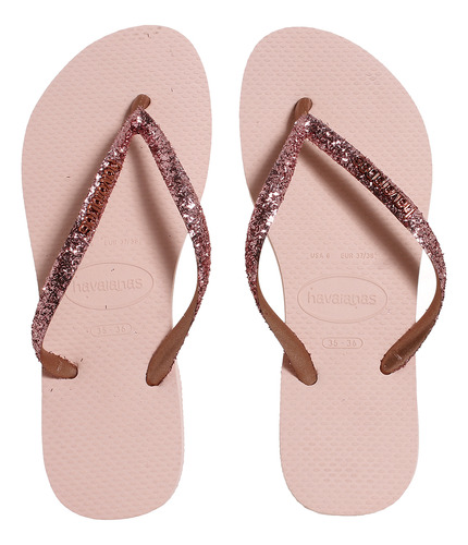 Ojotas Havaianas Slim Glitter Ii Mujer Rv Rs Tienda Oficial