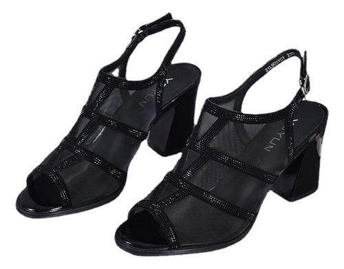 Sandalias De Moda Para Mujer, Tacón Alto, Transpirables, Boc
