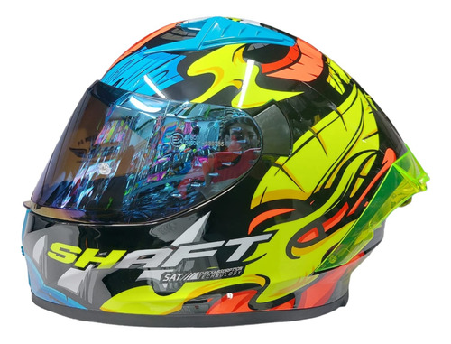 Casco Integral Shaft 526 Sp Evo, Certificacion R 2206