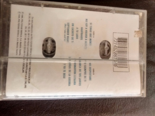 Cassette De Sergio Dalma .- Cuerpo A Cuerpo (#176- (Usado)