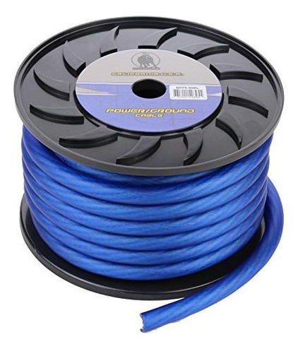 Bullz Audio Bpp050bl Pro 50 Azul 10gauge Cable De Alimentaci