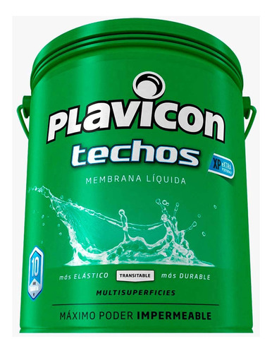 Plavicon Techos Xp Membrana Líquida Impermeable 25kg Rex