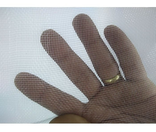 Tela Mosquiteira 1,00 X 1,00 Metros Branco Oferta