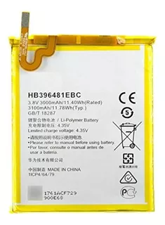 Bateria Hb396481ebc Compatíve Huawei Honor 5x G8 Gx8 G7 Plus