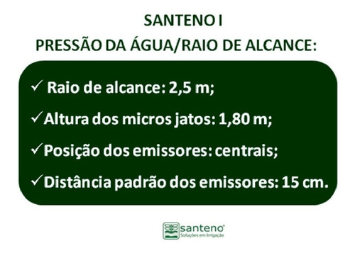 Imagem 6 de 10 de Mangueira De Irrigação Santeno - 100 Metros Top Profissio