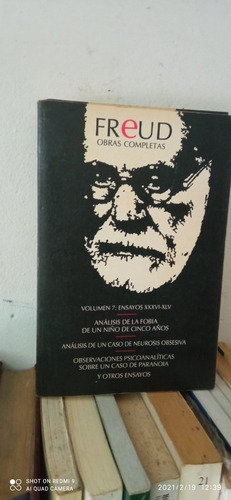 Obras Completas De Freud Volumen 7