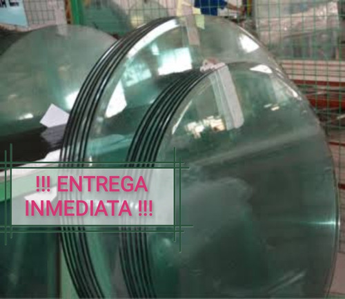 Imagen 1 de 6 de Vidrio Redondo 1.20 X 1.20/10 Líneas Espesor Pulido /biscela
