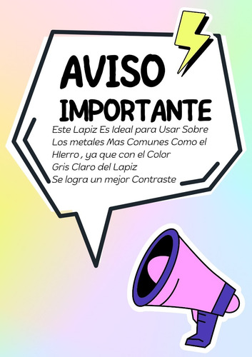 Imagen 4 de 10 de Lapiz Para Soldador Resistente Al Calor Markal Silver Streak