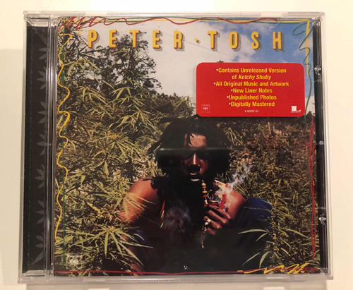 Peter Tosh Cd Legalize It. Cómo Nuevo. Made In Usa