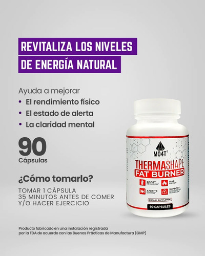 Imagen 4 de 8 de Thermashape Mo4t - Quemador De Grasa