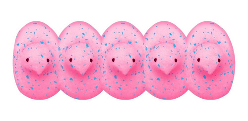 Gallinitas De Malvavisco Peeps Sabor Cotton Candy 15 Pzs Imp