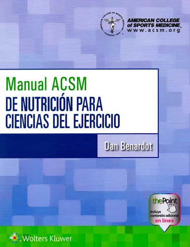 comprar Benardot Manual Acsm De Nutrición Para Ciencias De Ejercicio