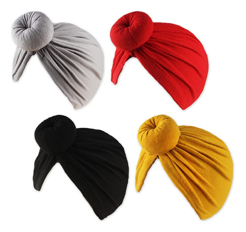 Xyx Gorro De Turbante Con Nudo De Flores Para Mujer, Diseñ.