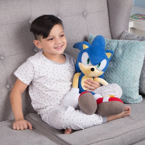 Sonic The Hedgehog Peluche Almohada 59 Cms Para Niños *sk