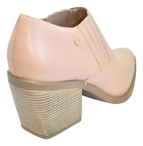 Charros Charritos Bota Botineta De Mujer Cuero Vacuno