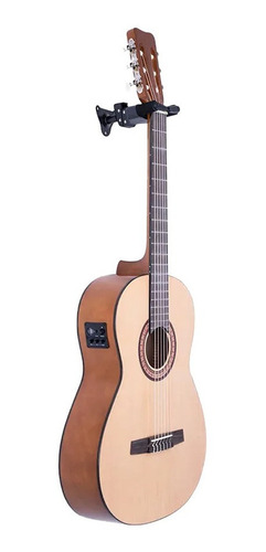 Suporte Parede Guitarra /baixo /violão Haste Curta Hercules Cor Preto