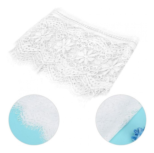 Imagen 7 de 8 de Ropa De Encaje Decoración 14.5cm Ropa De Seda De Poliéster