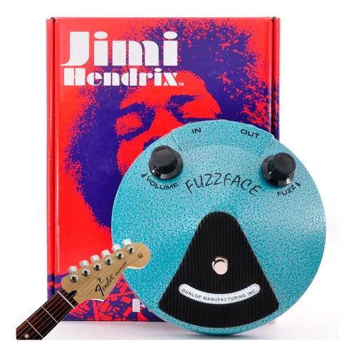 PEDAL GUITARRA DUNLOP JIMI HENDRIX FUZZ FACE MINI DISTORTION