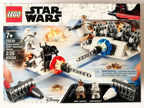 Lego Star Wars Set 75239 Batalla De Hoth Generator Attack (Usado)