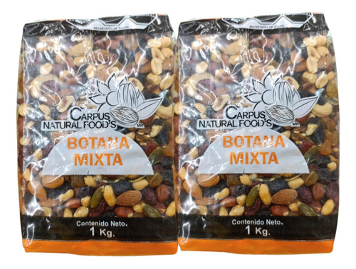 Surtido Botana Mixta 4kg Semillas Y Frutos Secos