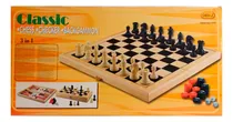Comprar Ajedrez Acrilico 40x40 Cm + Damas + Backgammon
