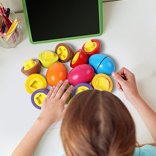 Huevos A Juego Para Jugar Juguete Educativo A Juego Con Huev